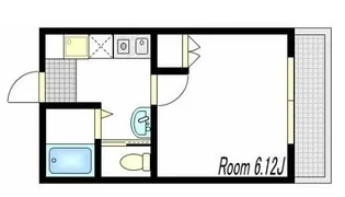 アルファベット東橋本【1階】の間取り