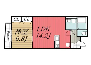 Grand Soleil【2階】の間取り