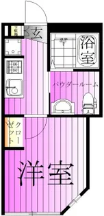 アステロイ綾瀬【3階】の間取り