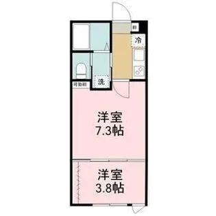 ジャスティス【1階】の間取り