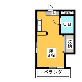ジュネパレス稲沢 第1【1階】の間取り