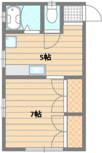 パストラルハイツ【1階】の間取り