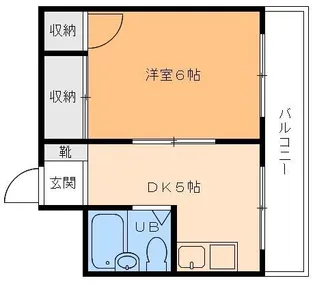 アークハイツ渡部【3階】の間取り