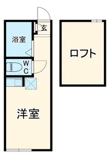 ユナイト神大寺レフォルマの杜【2階】の間取り