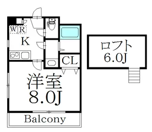 東京都中野区中野1【マンション】の間取り