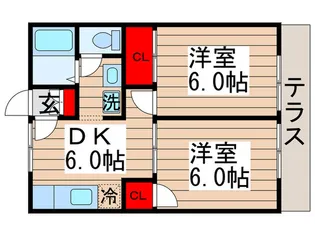 りんご館【1階】の間取り