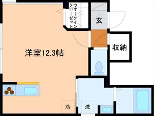 INTEGRAL山室【1階】の間取り