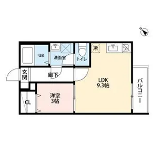 愛知県名古屋市天白区植田西1【アパート】の間取り