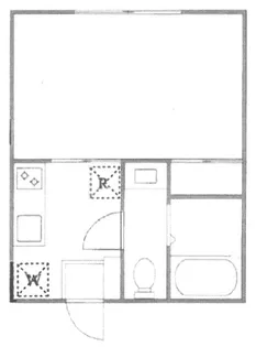 グリーンヒル鷹番【2階】の間取り