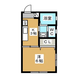 liberal M【1階】の間取り