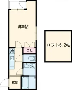 レアリゼ【2階】の間取り