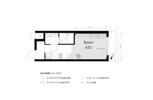 マツク千束コート【1階】の間取り