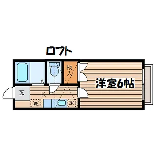 アーバンシティ南光台C棟【1階】の間取り