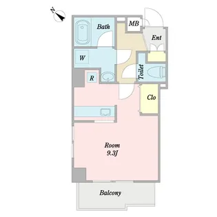 Pleamar Sanden【2階】の間取り