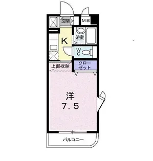 エクセレント 由布【2階】の間取り