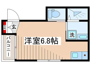 リベルテ上板橋【2階】の間取り