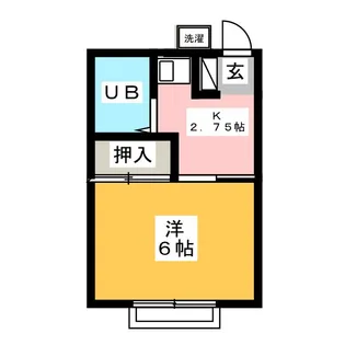コーポ古谷【2階】の間取り