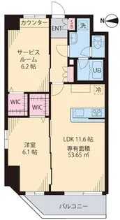 コルザKII【3階】の間取り
