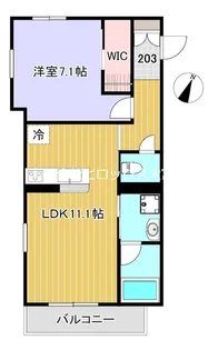 ドムス グランツ 大宮大成【2階】の間取り
