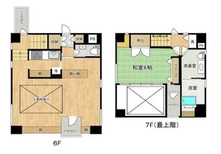 石橋ビルディング【7階】の間取り