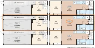 Walea hale 南増尾の間取り