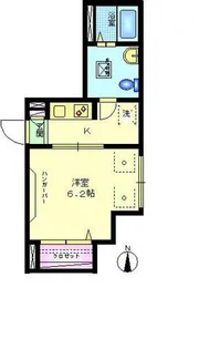 サンスーシー【1階】の間取り