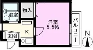 パティーナ吉川【1階】の間取り