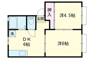 ハイムスカイ【1階】の間取り