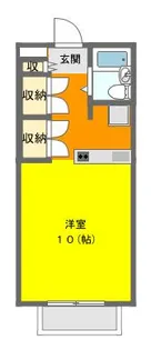 ジョイフルロック【1階】の間取り