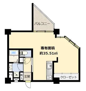 カーサ青葉台【6階】の間取り