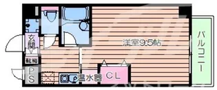 クレールメゾン【3階】の間取り