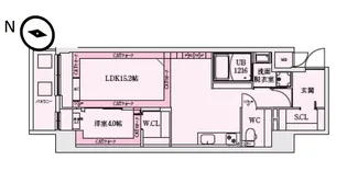 LEGALAND+猫 MIYAKOJIMA【6階】の間取り