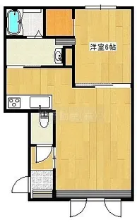 ドムール栄【2階】の間取り