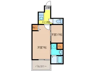 コンフォート【1階】の間取り