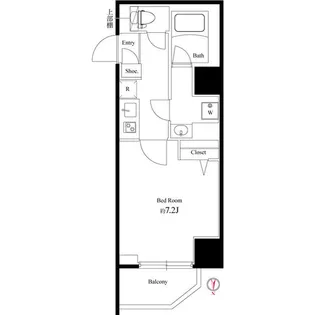 メインステージ錦糸町VIIラピス【5階】の間取り