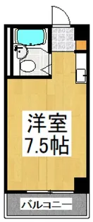 東京ビュック中銀【15階】の間取り