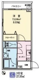 ルクール上板橋【3階】の間取り