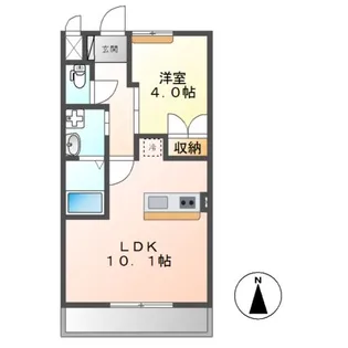 Pure StageII(ピュアステージツー)【2階】の間取り