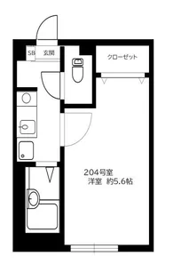 リーヴェルポート横浜Lisa【1階】の間取り