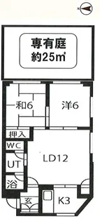 アーバンハイツNOA【1階】の間取り