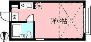 ハイツm【2階】の間取り