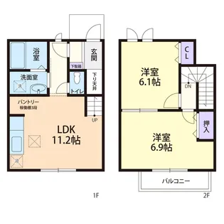 Harvest (ハーヴェスト)の間取り