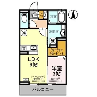 ウイステリア【2階】の間取り