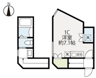 Ale residence【1階】の間取り