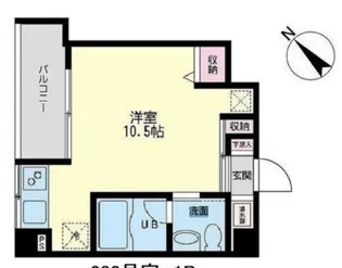 ヴァリエ原町田【2階】の間取り