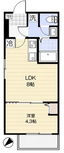 Grand espoir新松戸【3階】の間取り