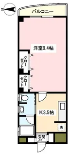 VERDI【3階】の間取り