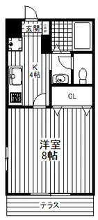 アネシス久我山【1階】の間取り