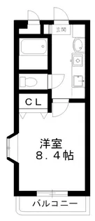 ロイヤルヴュー【2階】の間取り