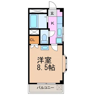 Mitoku39赤池【2階】の間取り